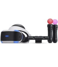Sony PlayStation VR Headset CUH-ZVR2UU Move Controllers Camera SEE DESC