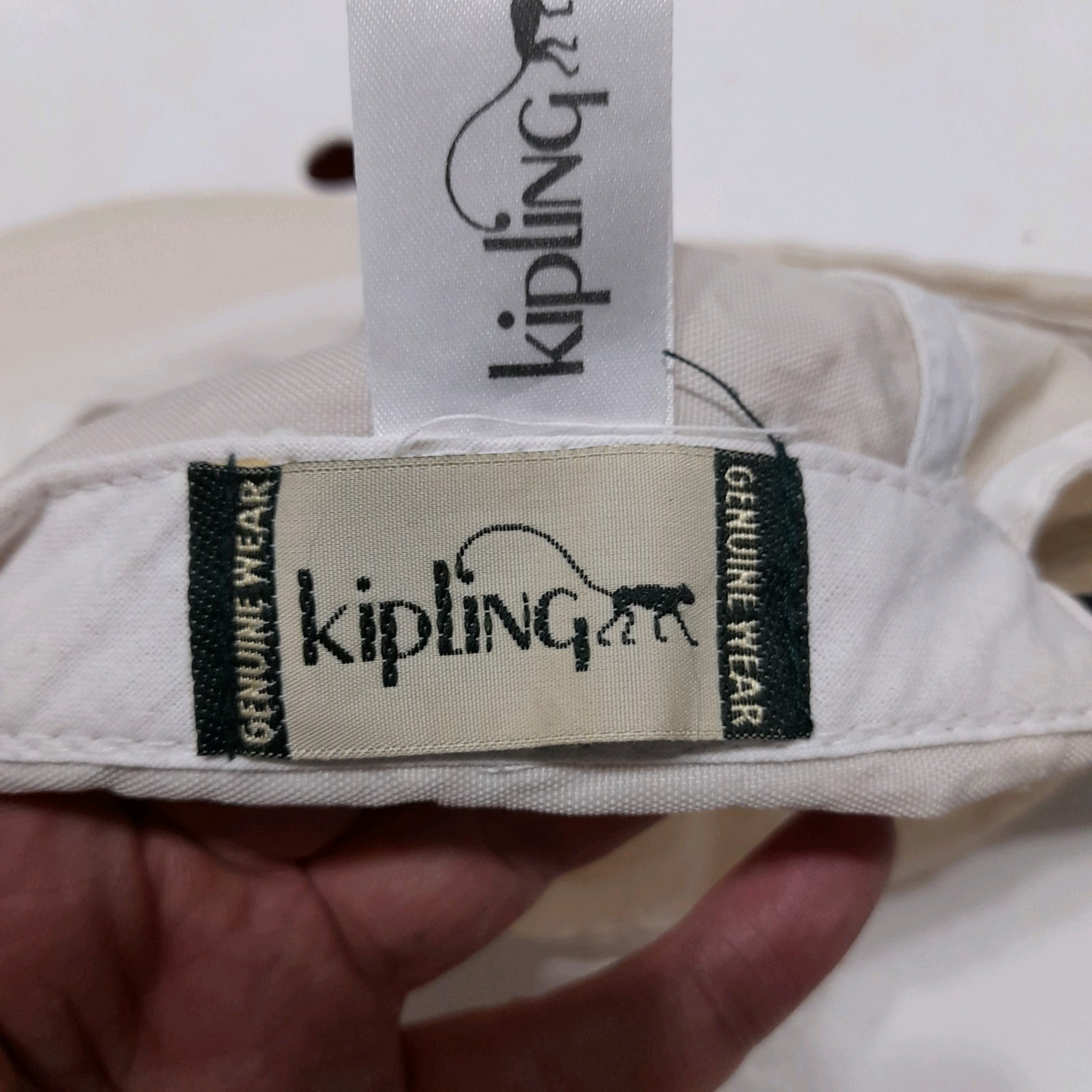 Kipling Hat Cap Strap Back Yellow Nylon Hiking Hi… - image 9