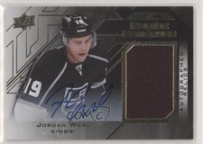 2015-16 UD Black Rookie Coverage Relics Gold 24/60 Jordan Weal #RCOV-JW Auto 0q3