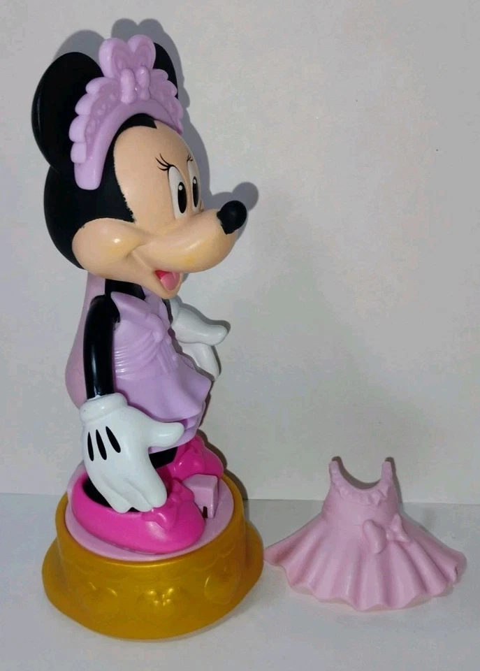 2014 Disney Minnie Mouse Bowtique Muñeca de Vestir Snap N’ Estilo Clip + Accesorios Foto 3 de 4