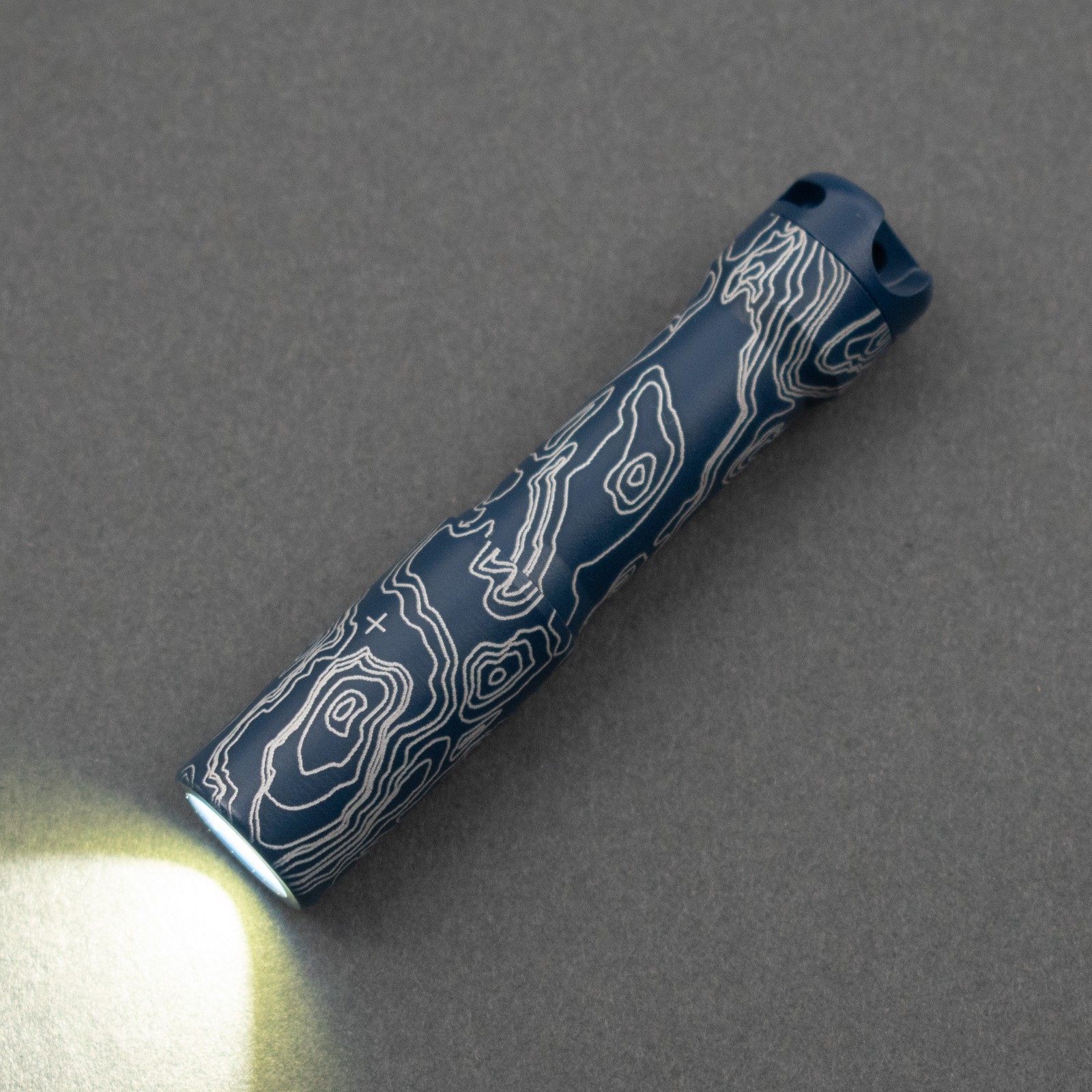 NEW! Triple Aught Design CWF Atom Topo TAD Edition, Cobalt, Aluminum w/ Glow