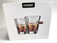 Kollea Bullet Shot Glasses Set of Four in Original Packaging, Open Box