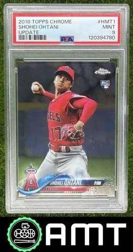Shohei Ohtani RC PSA 9 2018 Topps Chrome Update Los Angeles Angels #HMT1 4780