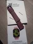 G39 44mm Smartwatch Pink Silicone Band Metal Case 8GB HR, iOS/Android + Charger — photo 8