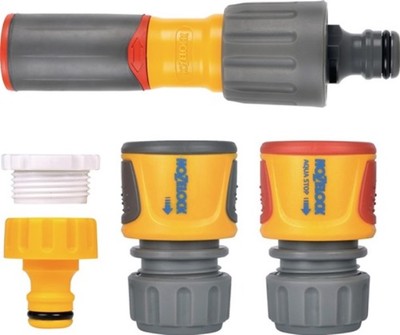 1er PACK(Stk) HOZELOCK 100-100-228 Starter-Set  Kunststoff 1/2 '' 12,5 + 15 mm S