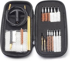 Handgun Cleaning Kit for.22.27.30.357.38,9mm.40.45 Caliber Pistol,with Bronze Bo