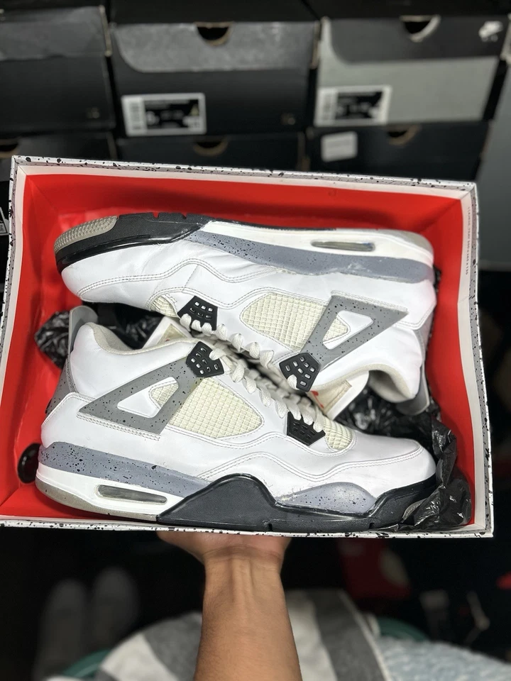 Jordan 4 "White Cement" (2012): Talla 13 Hombre Foto 4 de 4