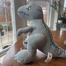Jurassic Park World Dominion Velociraptor T Rex Plush 12  Tyrannosaurus