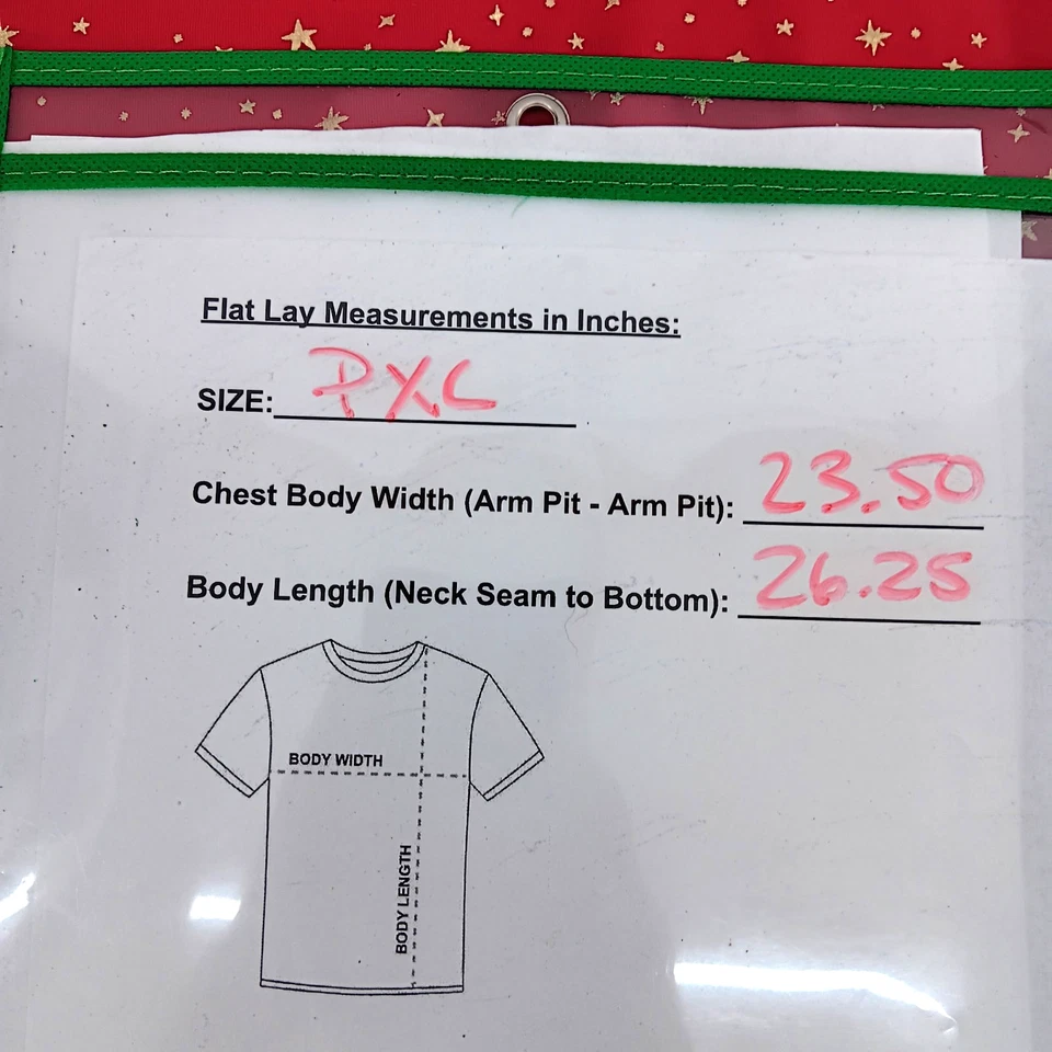 Camisa Coldwater Creek Mujer Talla PXL Rojo Dorado Estrellas Manga Larga Navidad Top Foto 4 de 4