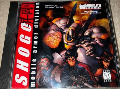 Shogo: Mobile Armor Division PC Game - Monolith Productions 1998 - Windows 95/98