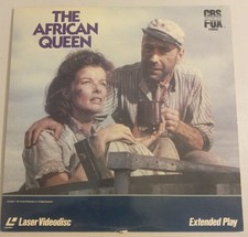 The African Queen Laserdisc Humphrey Bogart Katherine Hepburn NOT A DVD