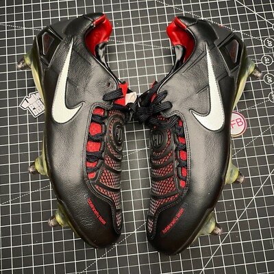 ⚫ 2007 Nike Total 90 Laser I SG 316243-007 - EU 42 • US 8.5 • UK