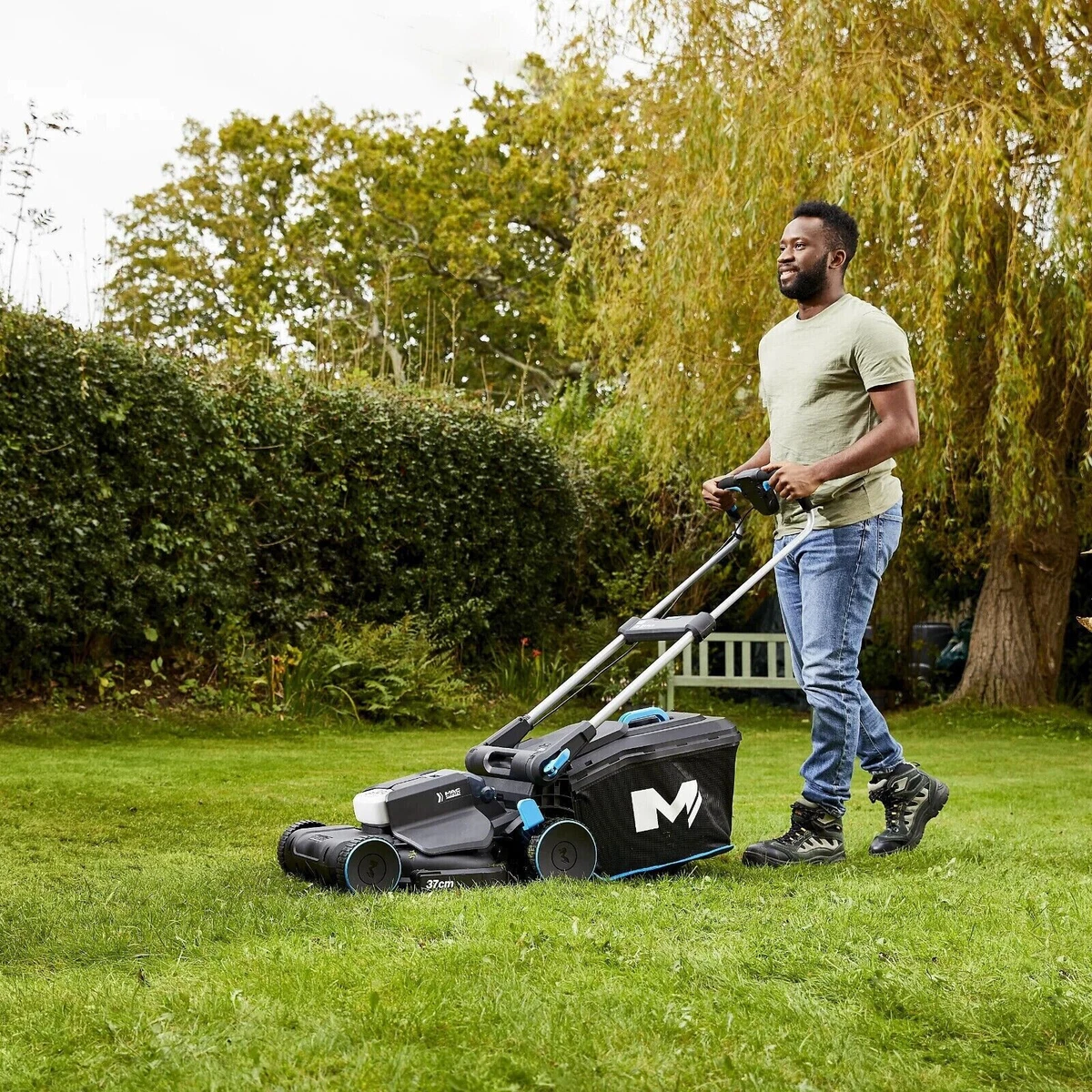 Macallister 1600w online lawn mower