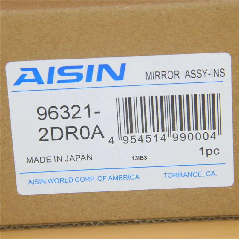 AISIN Interior Rear View Mirror for Nissan Altima Armada Frontier Pathfinde Foto 2 de 4