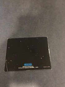 golf nes manual no TM version