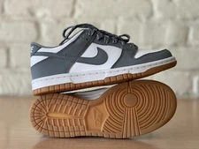 Nike Dunk Low GS Smoke Grey 3M Gray White Gum FV0374 100 Sz 4Y / Women 5.5 New