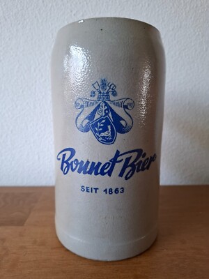 Old Beer Mug Bonnet Beer Meisenheim 1L