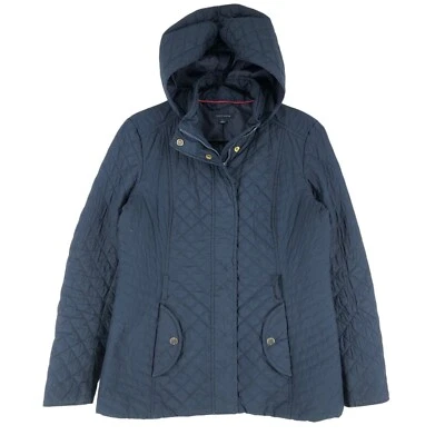 TOMMY HILFIGER Kapuzen Steppjacke Mantel Damen Größe M - Bild 1 von 4