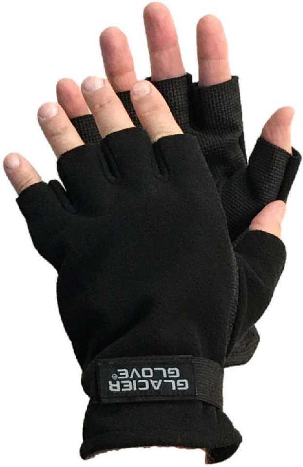 GLACIER GLOVE Glacier Alaska River Fingerless Gloves Windproof Water Resistant Choice of size