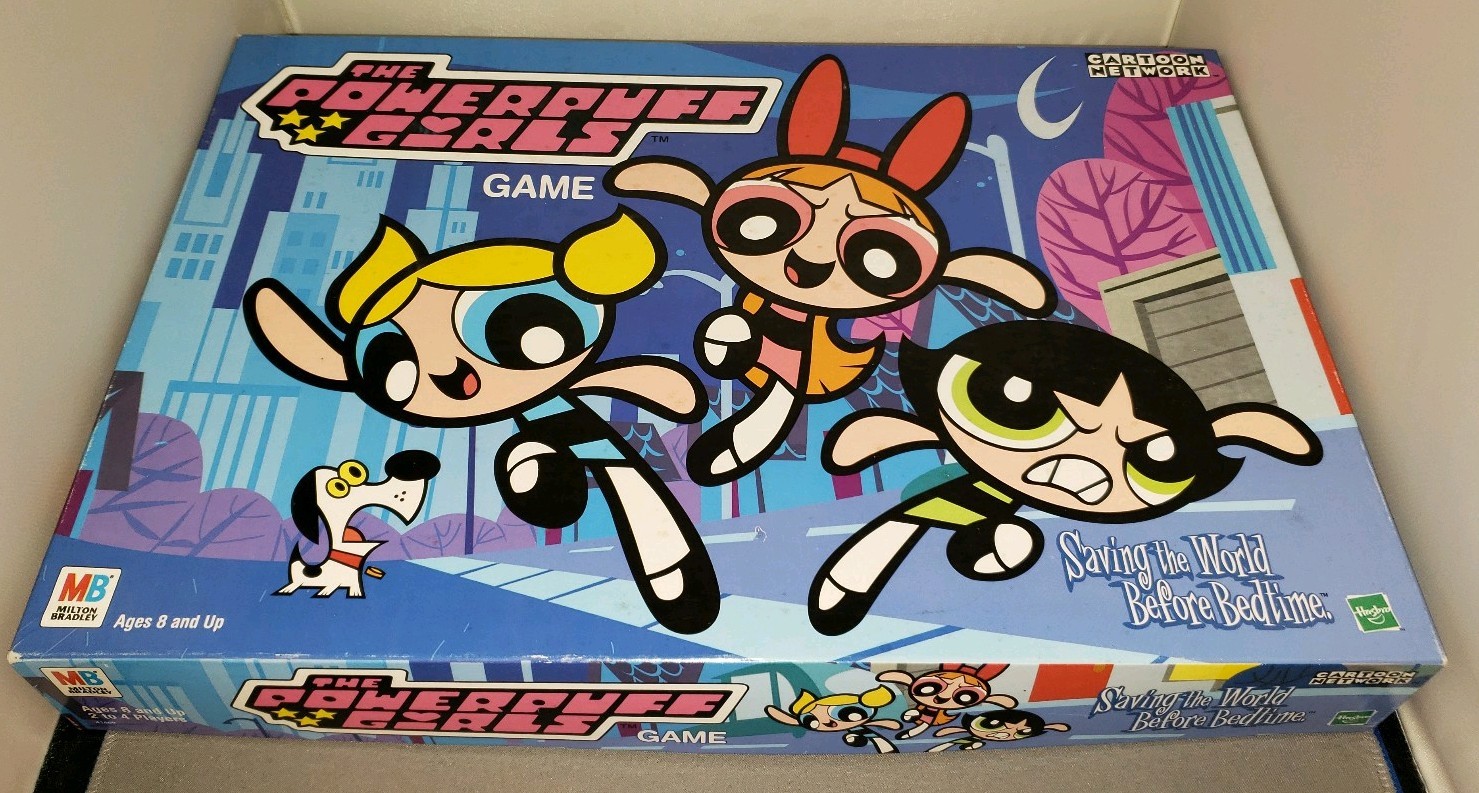 The Powerpuff Girls Saving The World Before Bedtime Board Game 100