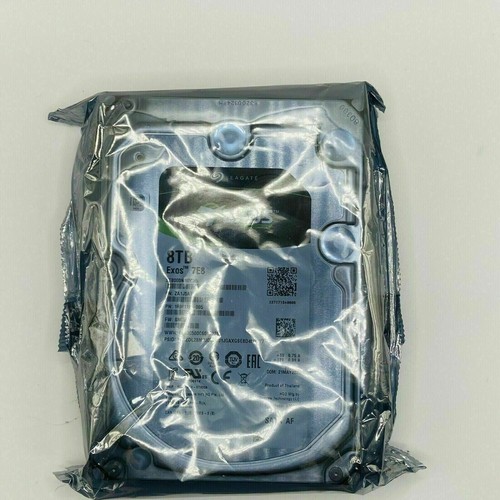 Seagate Exos 7E8 8TB SAS 7200RPM 12Gb/s 3.5" Internal HDD ST8000NM001A New - Picture 2 of 6