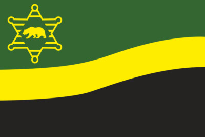 Fahne Los Angeles County Sheriff's Department 120 x 180 cm Bootsflagge Premium