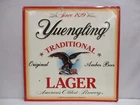 Vintage 1996 Yuengling Traditional Lager Beer Bar Pub Metal Advertisement Sign