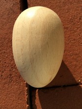 Holzei natur Buche 40 x 60 mm Osterei Ei unbehandelt zum Bemalen