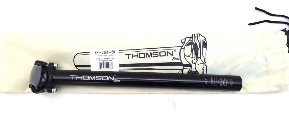 Thomson Elite Seatpost 27.2 x 330mm - Black | eBay