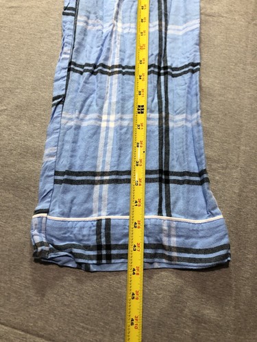 Wondershop Pajama Pants Men's Large Plaid Drawstring Check Sleepwear Lounge Blue - Picture 6 of 9