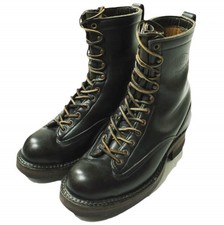 WHITE'S BOOTS SMOKE JUMPER US8E(26cm) black Work boots shoes