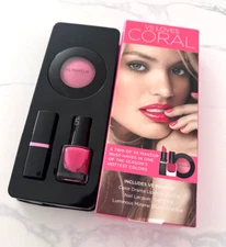 Victoria's Secret VS Loves Coral a Trio of VS Makeup