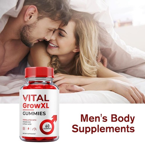(1 Pack) Vital Grow XL Gummies for Men – VitalGrowXL Maximum PerformanceUU - Picture 6 of 9