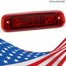 Fit For 97-01 Jeep Cherokee Xj Led Third 3rd Tail Brake Light Rear Stop Lamp Red