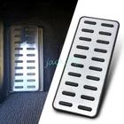 Footrest Dead Pedal Cover For Hyundai Tucson Santa Fe Kia Sportage Stinger K5