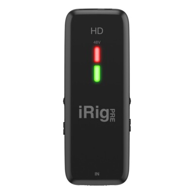 IK Multimedia iRig Pre HD Digital High Definition Microphone