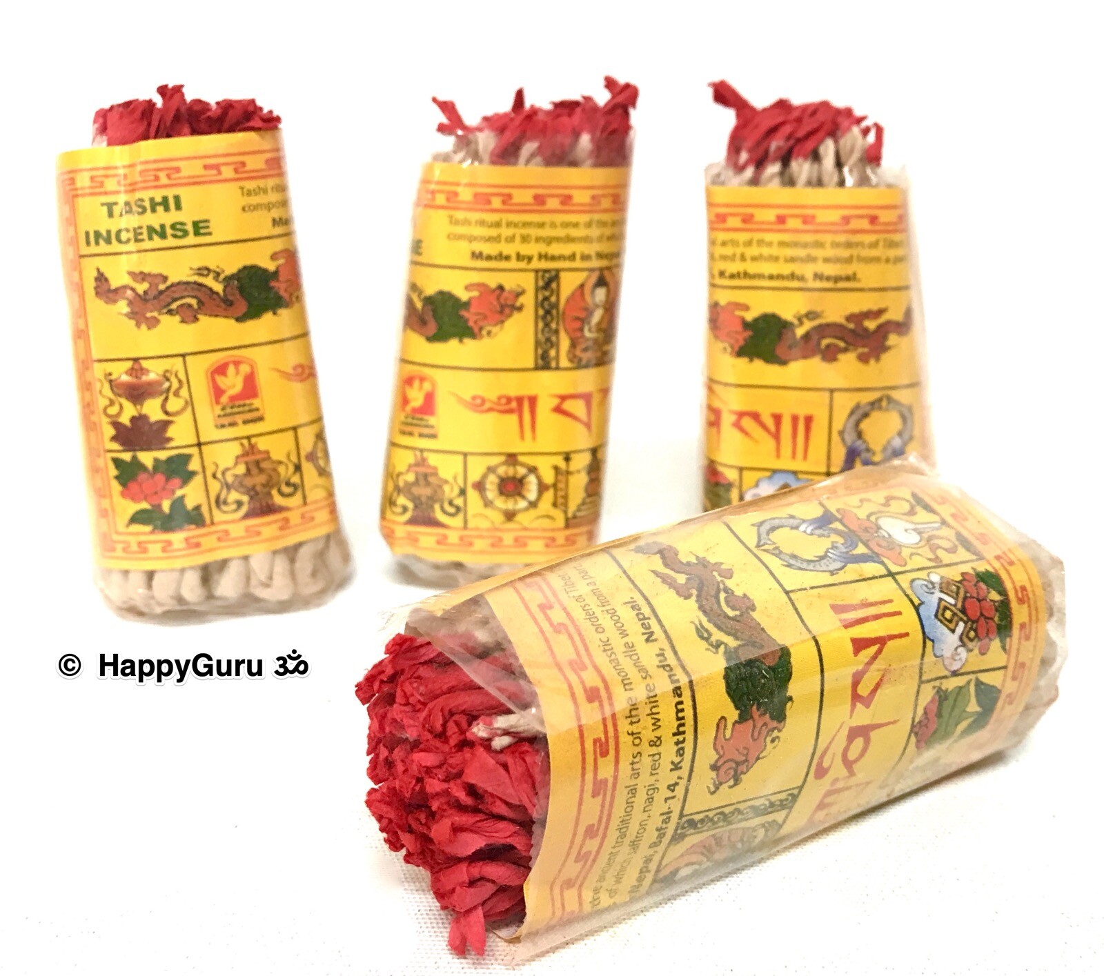 “Tashi” (4 Packets) Tibetan Rope Incense (40 Dhoop Ropes per Packet) eBay