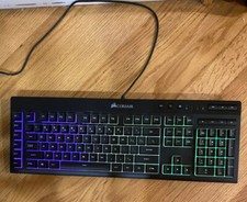 Corsair K55 CH9206015NA Wired RGB Backlit Gaming Keyboard