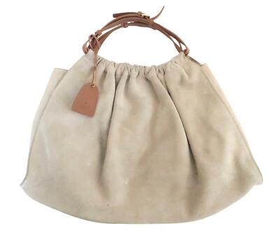 GUCCI suede tote bag handbag #76554