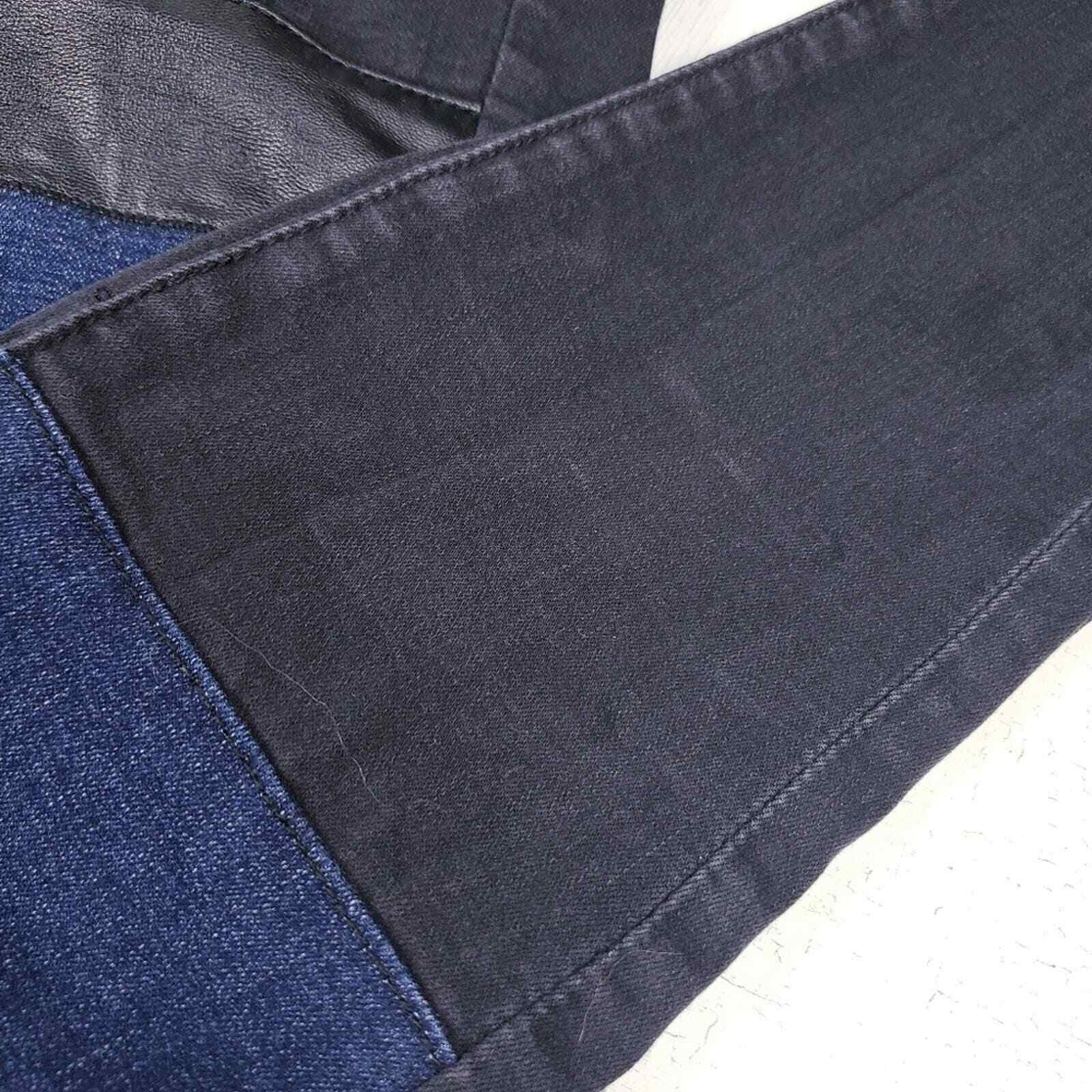 American Eagle Button Fly Hi-Rise Patch Jeggings … - image 6