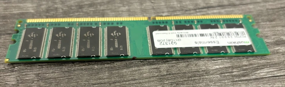 Mushkin Essentials PC 2700 991372 1GB 184 Pin DDR SDRAM DDR 333 - Image 2 of 4