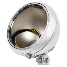 7" Headlight Housing Light Bulb Bucket Fit For Harley Softail Fat Boy 1986-2011