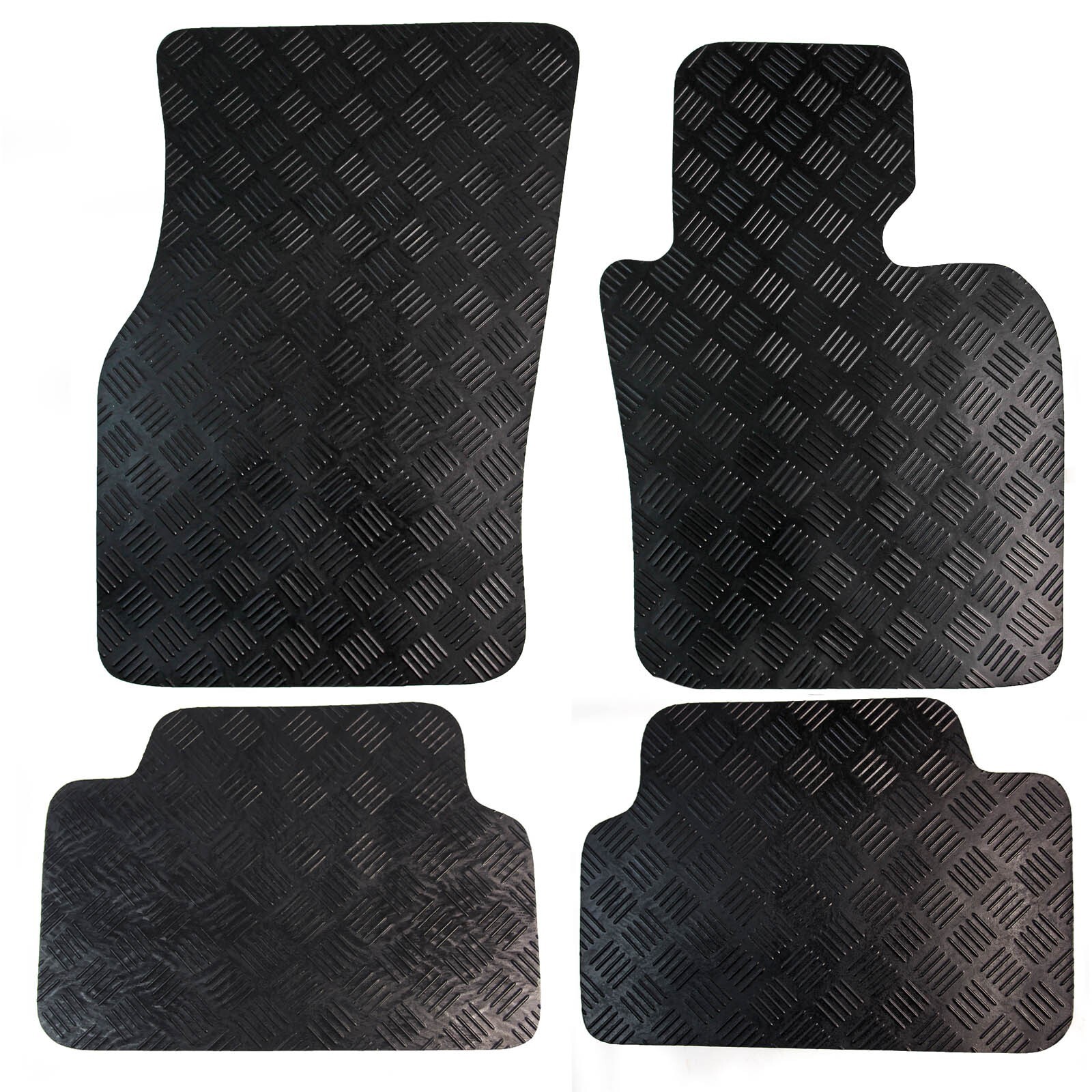 For BMW Mini Car Floor Mat F55 F65 Heavy Duty Rubber 2015 onwards 5 Door Black