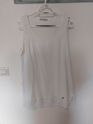   Tredy Longtop Weiß 44 Lagenlook 