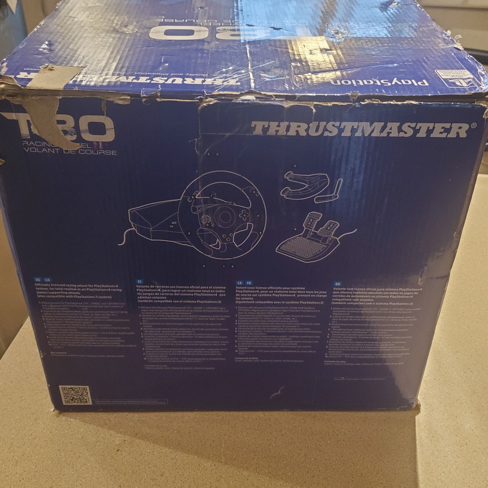Thrustmaster T80 Racing Wheel for Playstation PS5, 4, 3 eBay