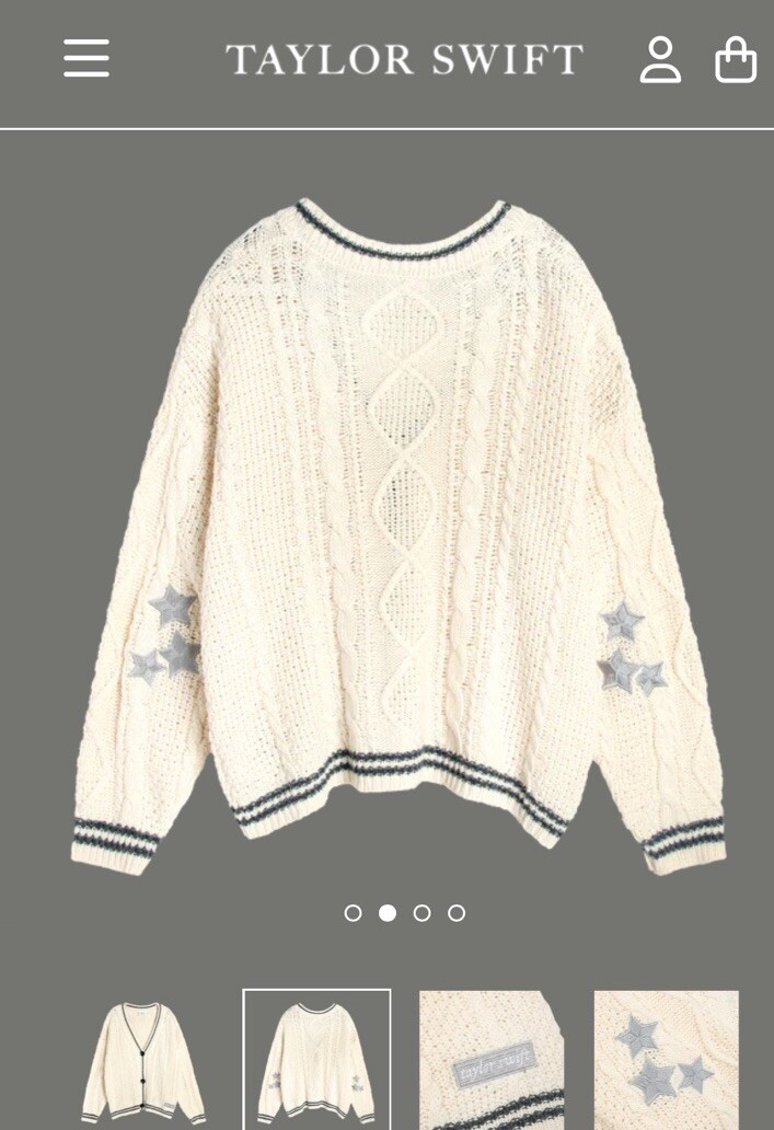 Taylor Swift folklore cardigan Official licensed limited Edition