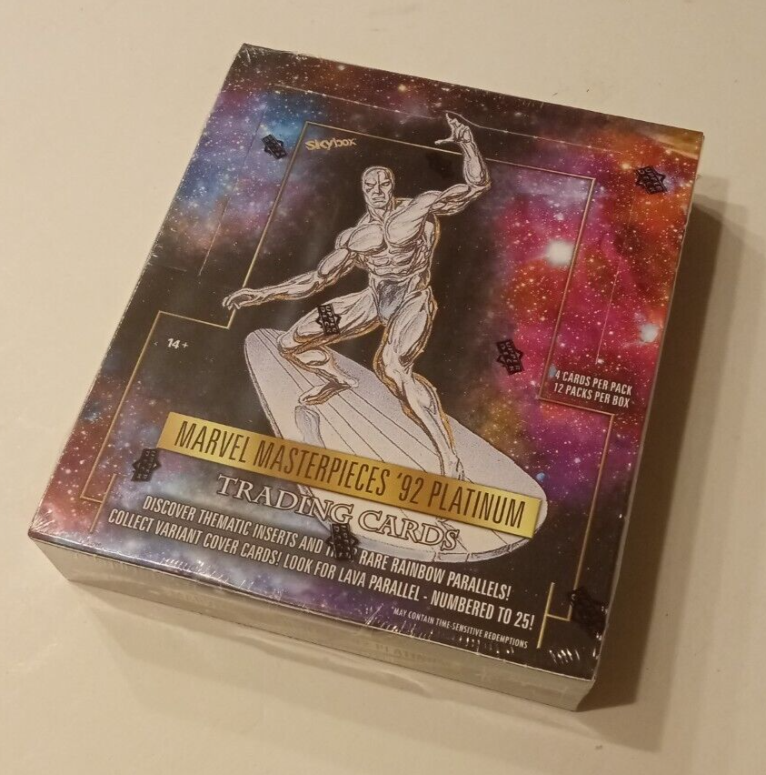 2024 1992 Upper Deck Marvel Masterpieces '92 platinum sealed hobby
