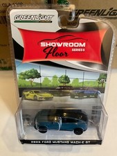 Greenlight Showroom Floor  2023 Ford Mustang MACH-E GT  Vapor Blue
