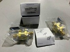 1x Swagelok B-62TS4 Brass 3-Piece 60 Series Ball Valve 1/4" no box NOS