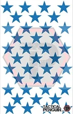 Large 1.5" Stars High Heat Vinyl Stencil for Cerakote, Gunkote, & Duracoat